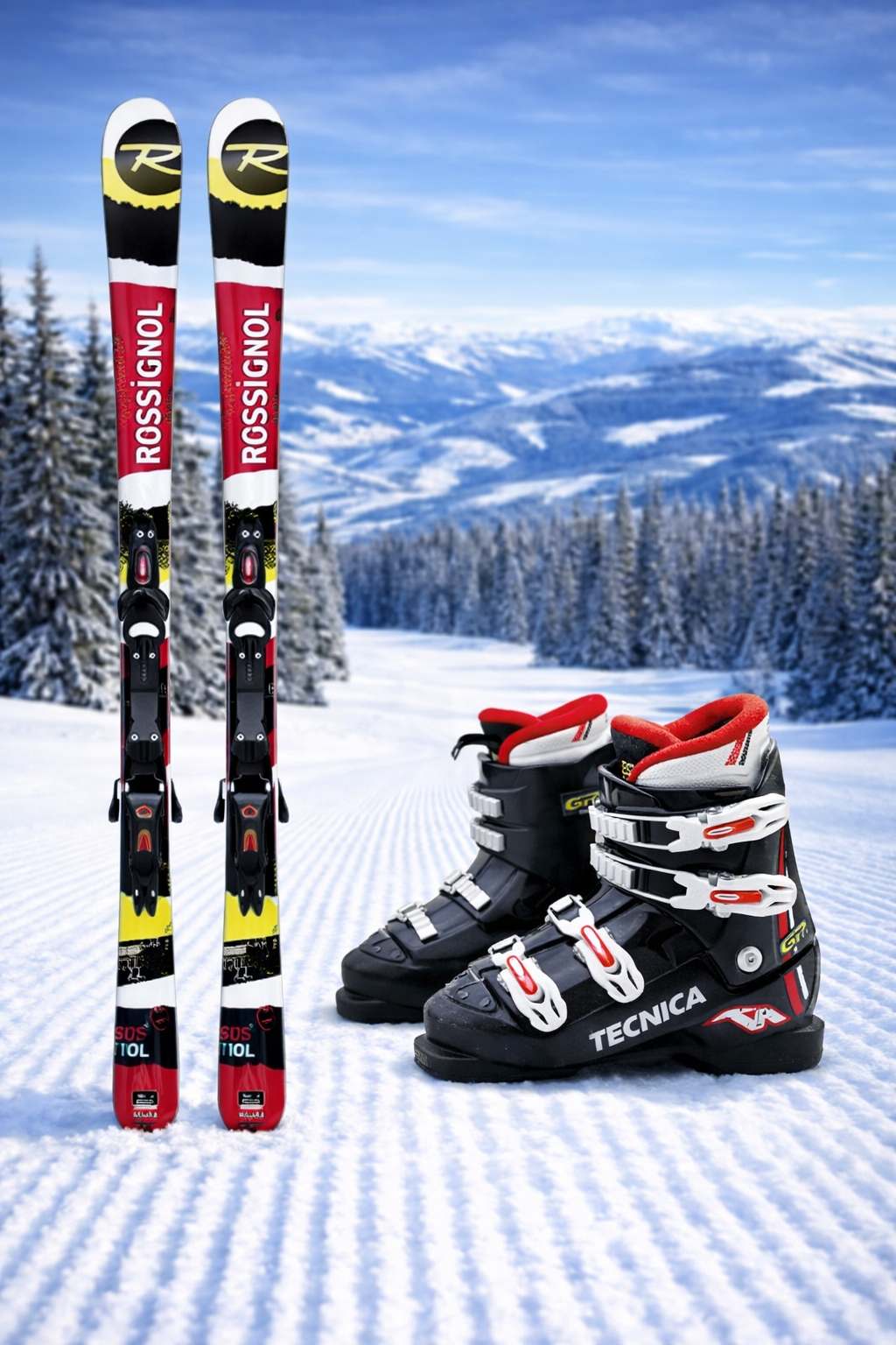 Equipo Ski Junior (Tablas, botas y bastones)