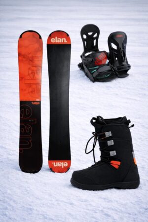Equipo Snowboard Premium (tabla, fijaciones y botas)