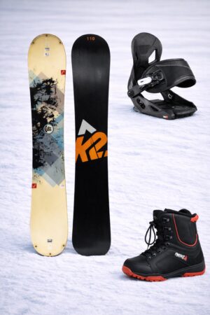 Equipo Snowboard Sport (tabla, fijaciones y botas)