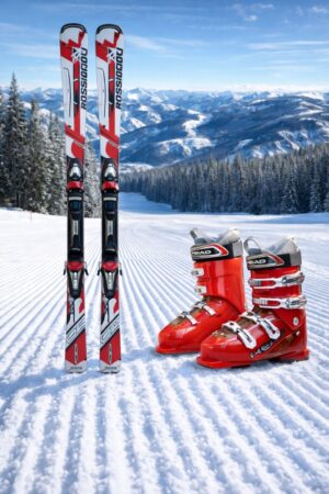 Equipo Ski Alta Gama (Tablas, botas y bastones)